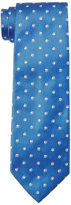 Code Washable Necktie Cute Design Perfect for Cat and Dog Lovers Perfect As a Gift Casual Camouflage Military Paw X Blue Free Width 8cm X Total Length