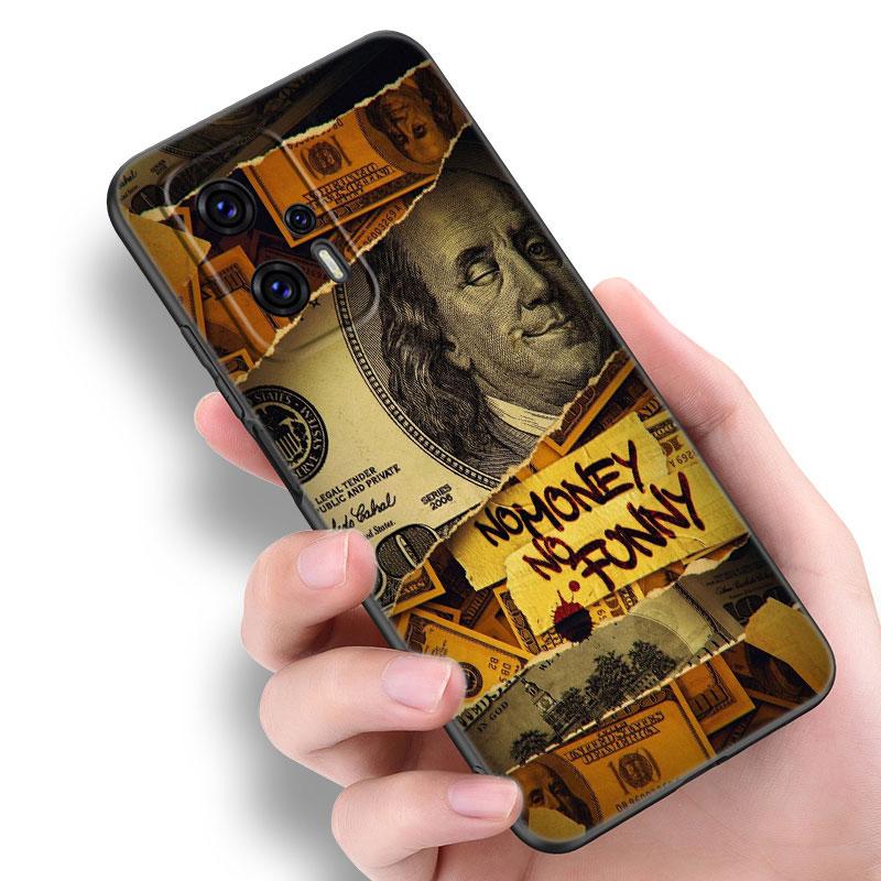 Banknote Dollar Bargeld Geld Telefon Fall Für Xiaomi POCO F2 F3 M2 M3 M4 X3 X4 Pro NFC F4 GT 5G F1 X2 C3 C31 C40 M5S TPU Schwarz Abdeckung