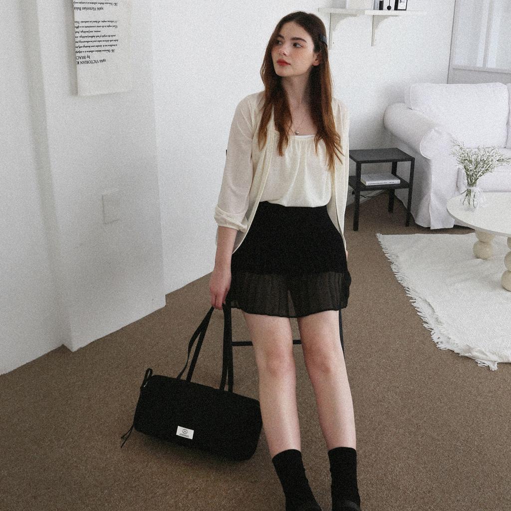 Anneerocio Carton Bag - Black