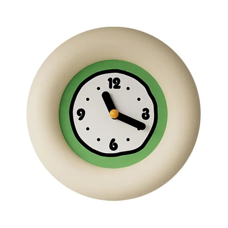 Ins Style Clock Hanging Wall Decor Living Room Simple Modern Silent Timepiece Decorative Gifts