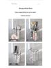 Wall-Mounted Punch-Free Bathroom Storage Shelf for Washcloths & Cosmetics