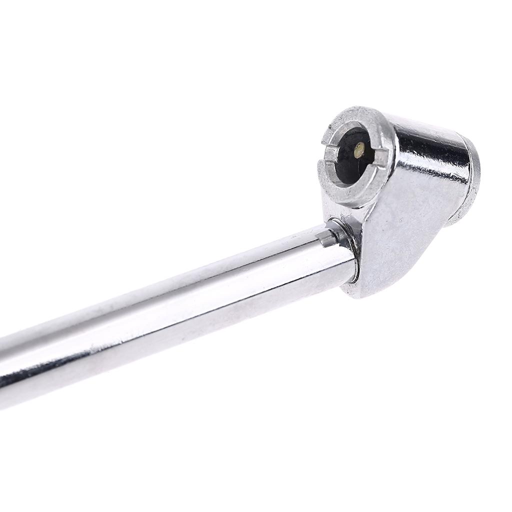 Tire Inflator with Gauge Tire Pressure Gauge Inflator 255PSI Dual for Head Air Chuck Air Compressor Accessories 1/4" NPT
