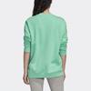 Adidas Originals Trefoil Print Crewneck Sweatshirt Women Sweatshirt Mint-Green FM3290