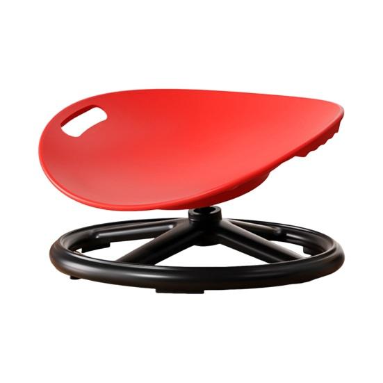 Sensory Spinning Chair for Kids, Body Coordination Balance Training Swivel Chair, Rotatable Seat with Metal Base, Sit And Spin Sensory Toy for