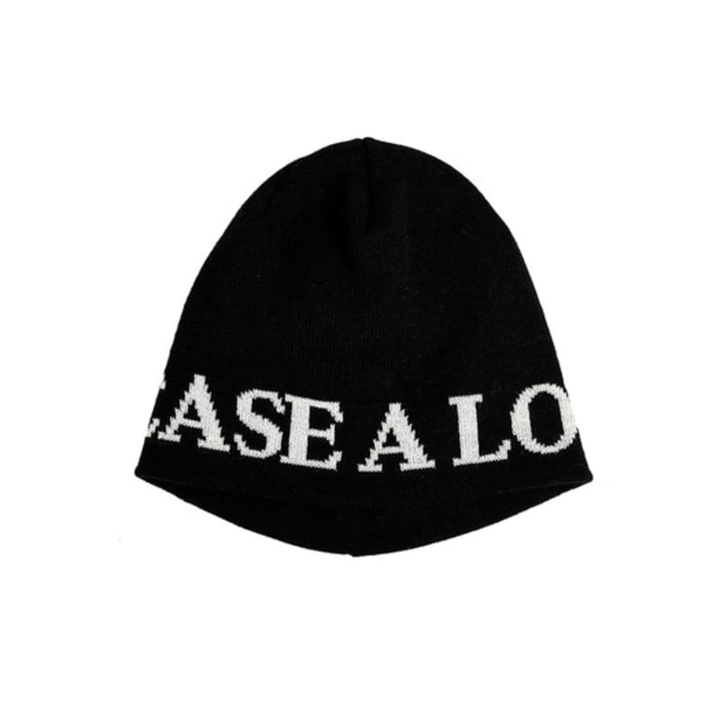 

ШАПКА-БИНИ ЖАККАРДОВАЯ С ЛОГОТИПОМ CASE A LOT - черная BLACK