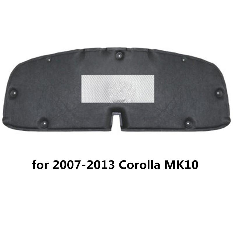 

Складене транспортування для Toyota Corolla 2004-2021 9-го 10-го 11-го 12-го поколінь MK9 10 11 12 Автомобільний капот Двигун Теплоізоляційна бавовна Звукоізоляція Other