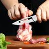 Outdoor Folding Knife Fruit Knife Stainless Steel Camping Knife Mini Mechanical Folding Knife Keychain Carrying Pocket Knife