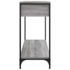 Console Table Gray Sonoma 100x34.5x75 cm Particleboard
