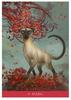 Kancharo Oracle Card Tarot Card Reading Fantasy Cats Oracle Includes Japanese Oracle Card Basic Instructions Pouch 23-Card Set, [Barbieri Cards] &
