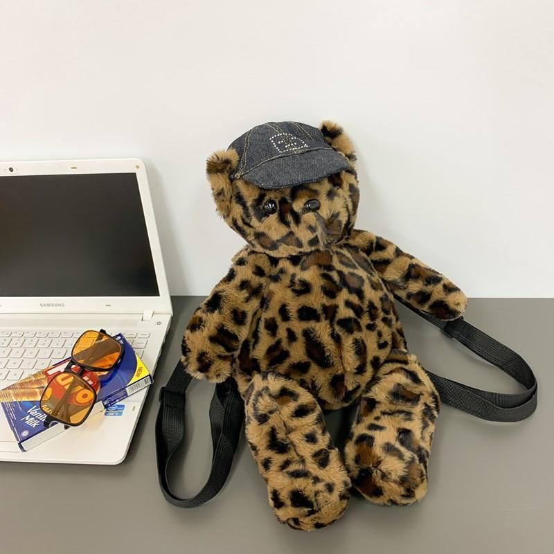 Soft Gender Neutral Plush Bear Backpack School Ready Comfortable Design Supportive