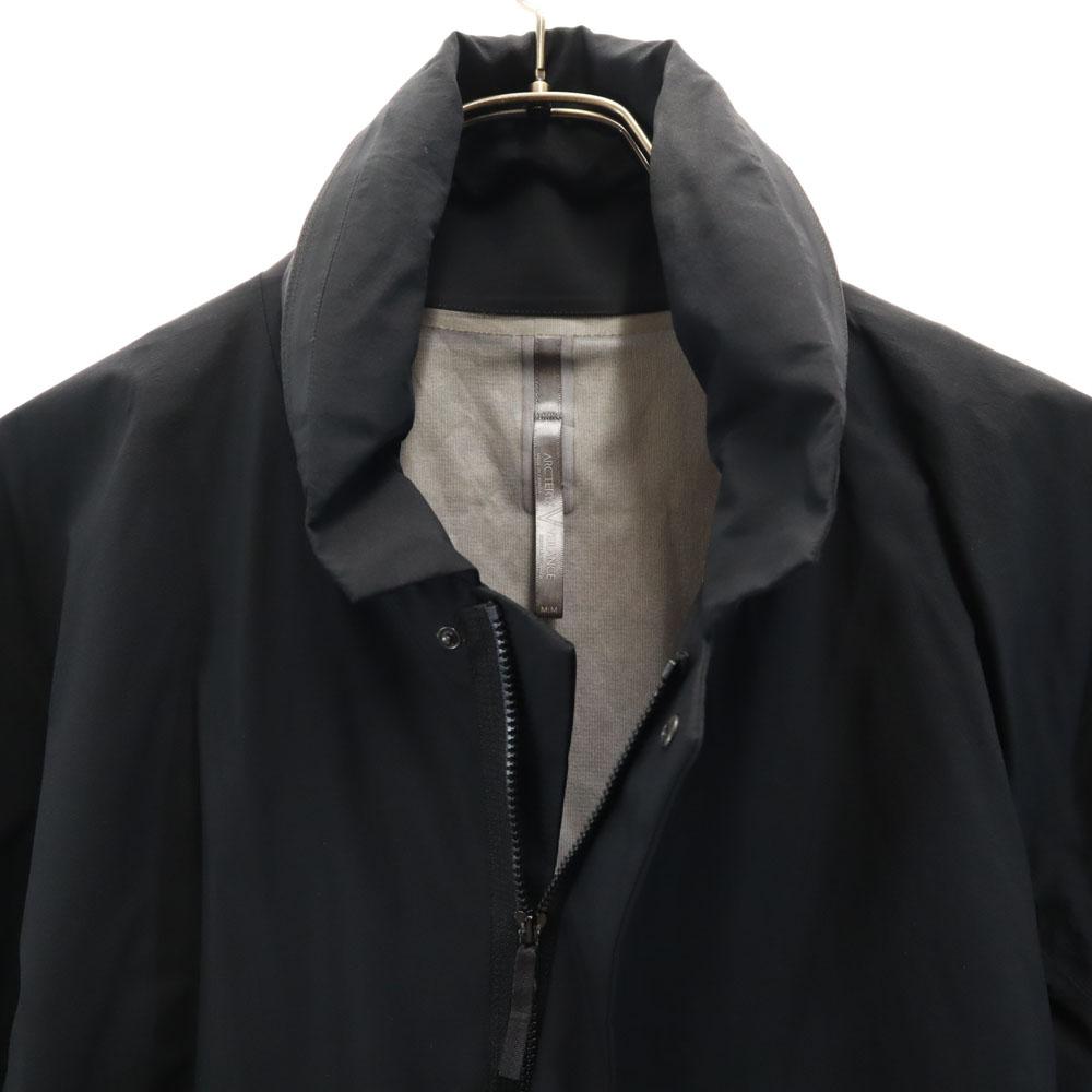 ARC'TERYX Made in Canada Stainless collar coat M Charcoal black Women Used