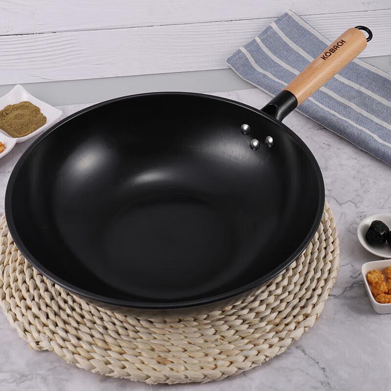 Kangbahe Traditional Non-Coated Iron Wok