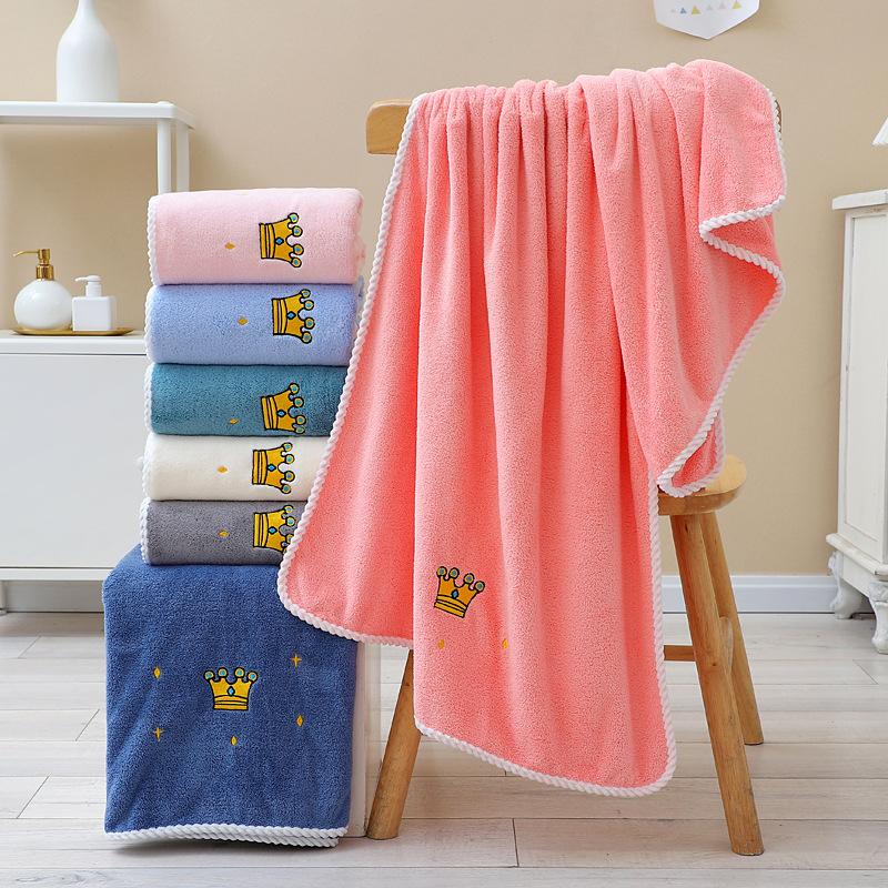 Thickened Terry Towel with Braided Edging