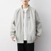 Herren Modische Lässige Pilot Jacke mit Baseballkragen für Herbst und Winter