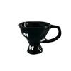 Advanced Hammer Pattern Handmade Hourglass Water Cup Couple Gift Fresh Cute Bow Art Ceramic Cup Gift