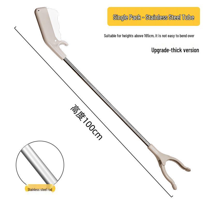 Long-Handled Trash Picker Tool for Easy Reach – Ideal for Pregnant Women