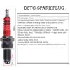10PCS Motorcycle Spark Plugs D8TJC Multi-angle Ignition Red Head for CG 125cc 150cc 200cc 250cc Platinum Nozzles Spark Plugs