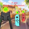Nabíjecí rukojeť Joy-Con Kompatibilní s Nintendo Switch OLED, Přenosná rukojeť ve tvaru V s přechodem pro Switch Joy-con, Rychlost nabíjení při hraní