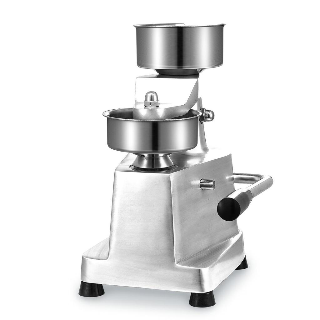 Commercial Burger Patty Maker, 130mm/5inch Hamburger Beef Patty Maker, Heavy Duty Food-Grade Stainless Steel Bowl Burger Press Machine, Kitchen Meat