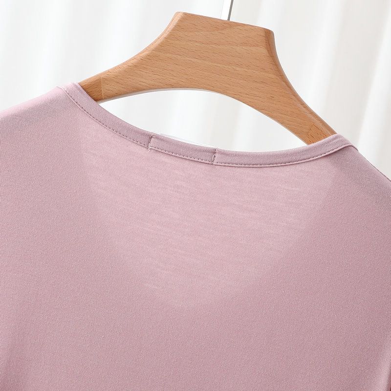 Women's Loose Casual Pajama Sets V-neck T-shirt and Pants