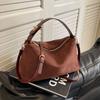 Xiaole Shangpin 2026 New Women's Bag Matte Lazy Wind Soft Surface Commuter Tote Bag Single Shoulder Oblique Span Portable Women's Bag