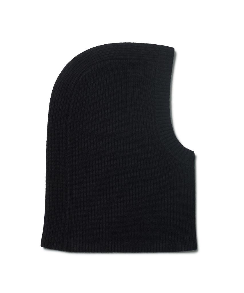 MUSINSA STANDARD Lambswool Oversized Knit Balaclava [Black]