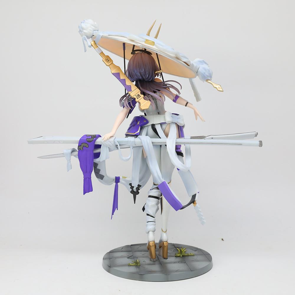 Anime GK PVC Model 25cm Nikki Red Lotus Victory Goddess Statue Collection Figure Toy