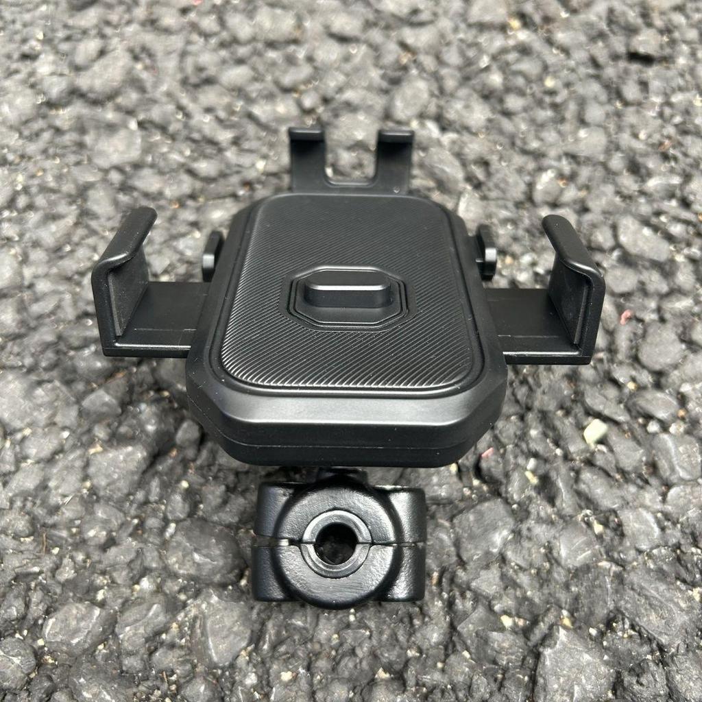 Universal Metal Motorcycle Handlebar & Rearview Mirror Phone Holder