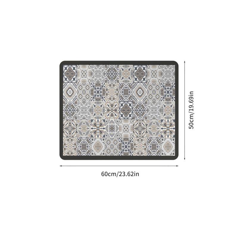 Drum Washing Machine Top Pad: Non-Slip Diatomaceous Earth Mat, Bedside Table Dust Cover, Microwave Oven Protector