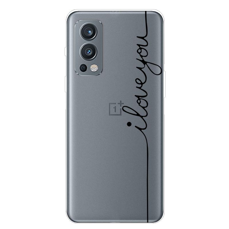 For OnePlus Nord 2 5G Case Transparent Soft TPU silicon Phone Cover For One plus Nord 2 5G Case Nord2 5G 2021 Clear Funda Coque