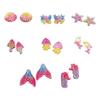 Resin Jewelry Molds,9 Pairs Earring Resin Molds for DIY Resin Jewelry,Pendant