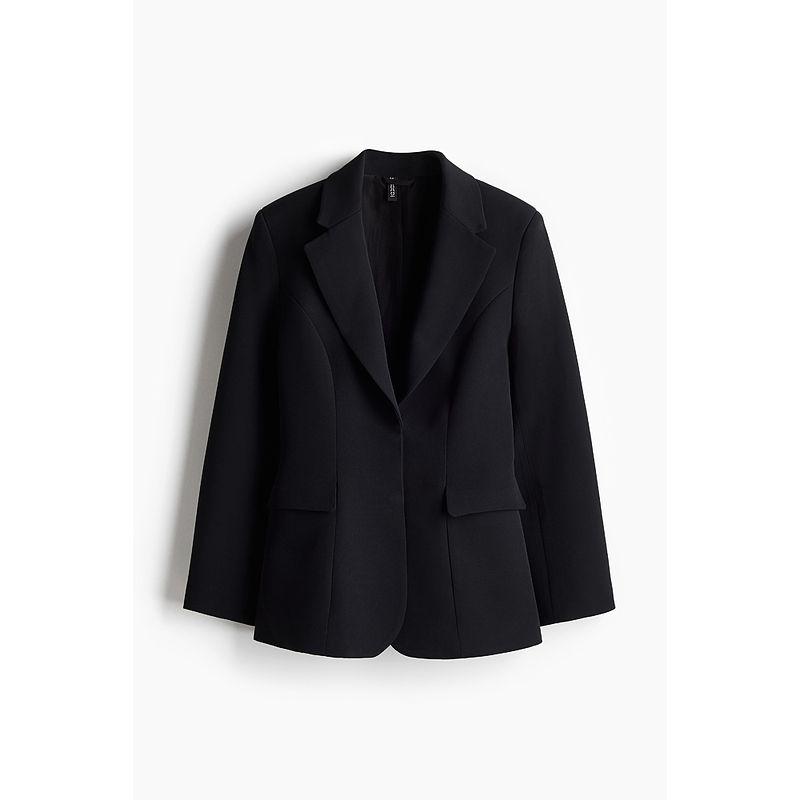 

Женский костюм HM 2024 Осень Новое поступление Рабочая одежда Повседневная одежда с подплечниками Длинные рукава Большой силуэт Верхняя одежда 1255649