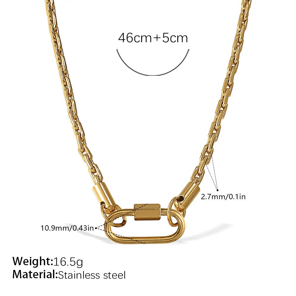 Japan And South Korea Fashion Niche Bracelet Necklace Women'S Personality Design Versatile Jewelry Does Not Fade Popular Trend
