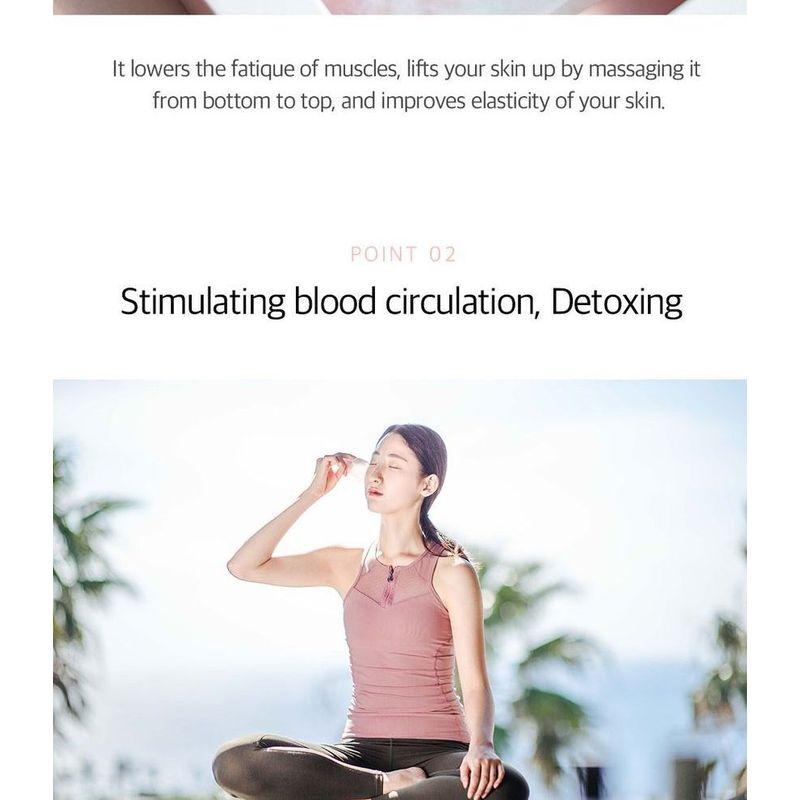 THE PURE LOTUS Rose Quartz Guasha