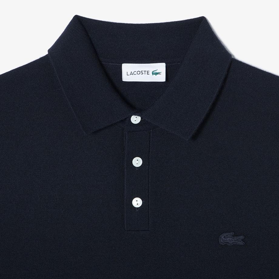 [lacoste] Men's Long-Sleeve Polo Sweater AH880E-55N166