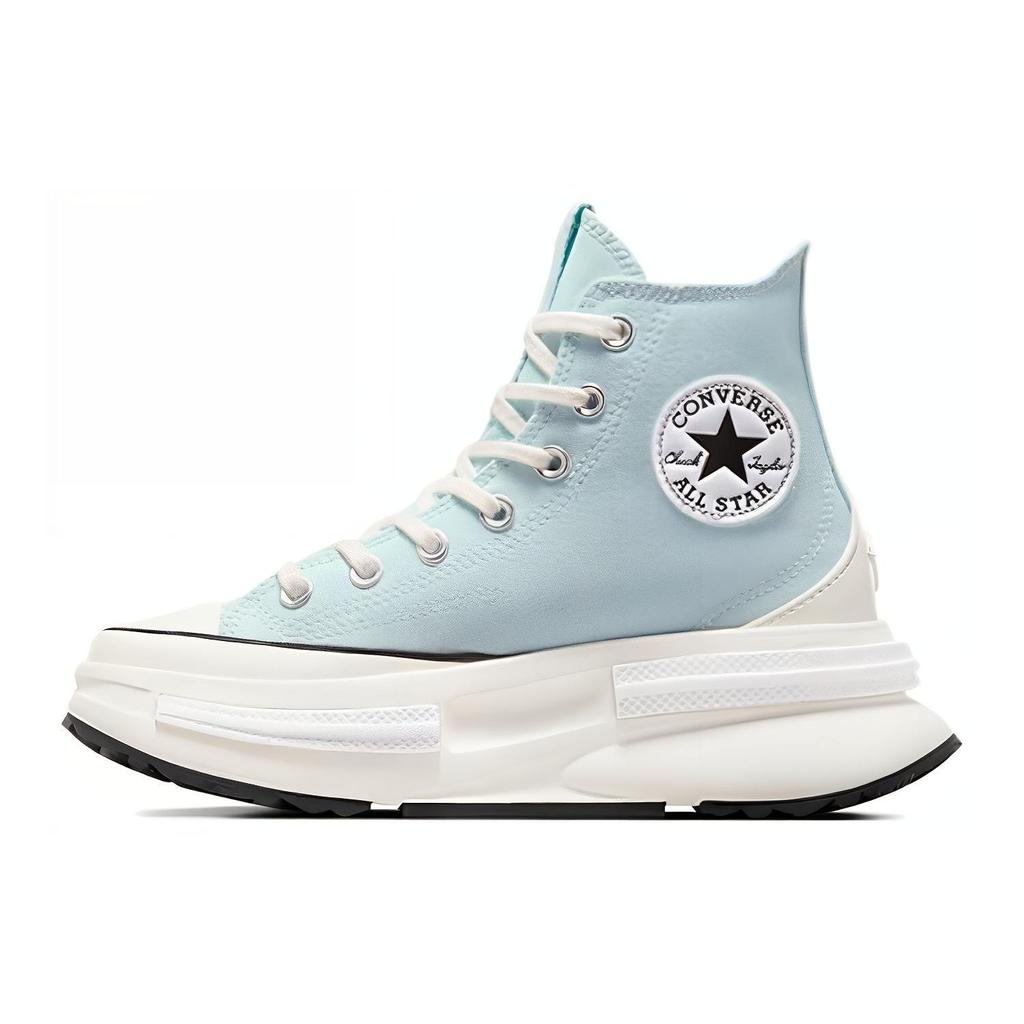 Converse Run Star Legacy CX High Sjanse for Regn Unisex Sneakers Grønn Egret A05487C