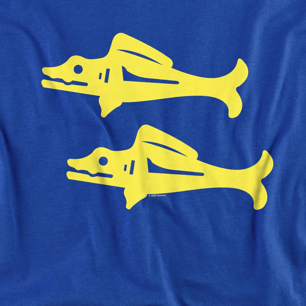 Legends of the Hidden Temple Unisex Adult Blue Barracudas T-Shirt