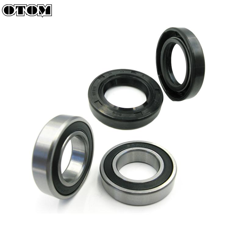 OTOM Motorcycle Front Rear Wheel Hub Oil Seal Bearing Set 6904 6905 For HONDA CRF CRF250R CRF450R CRF250X CRF450RX CRF450L CR500