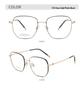 2026 Ultra-Light Pure Titanium Unisex Eyeglasses Frame, Slim Square Design, Compatible with Myopia Lenses
