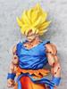 Jt Soška Dragon Ball Z Son Goku Figurka Vyměnitelné Hlavy LED Základna Super Saiyan Goku Akční Figurky Sběratelský Režim Hračky Dárky