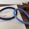 Retro New Bow Denim Blue Headbands for Woman Girl Temperament Hair Band Thin Hair Hoop Female Fashion Versatile Hair Accessories