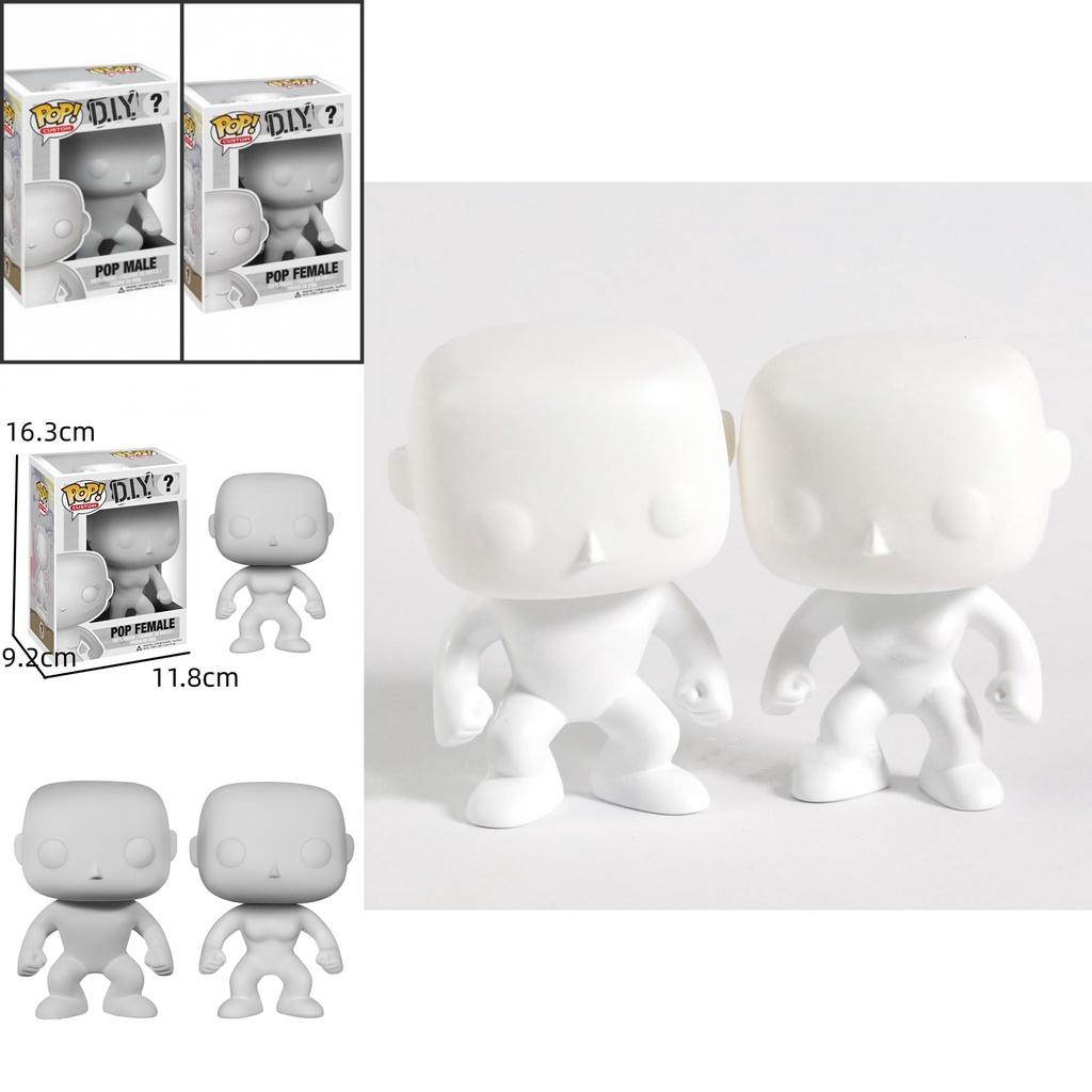 Pop Diy Male Female Figures For Customization And Personalization