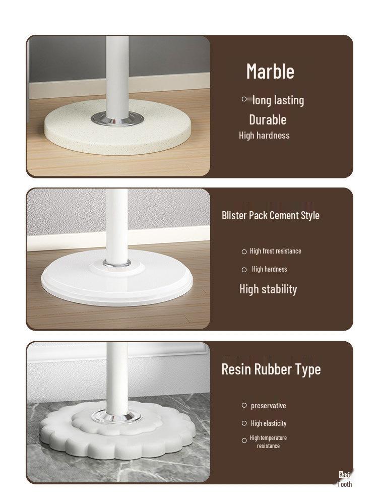 Modern Floor-Standing Coat and Clothes Rack for Bedroom or Living Room