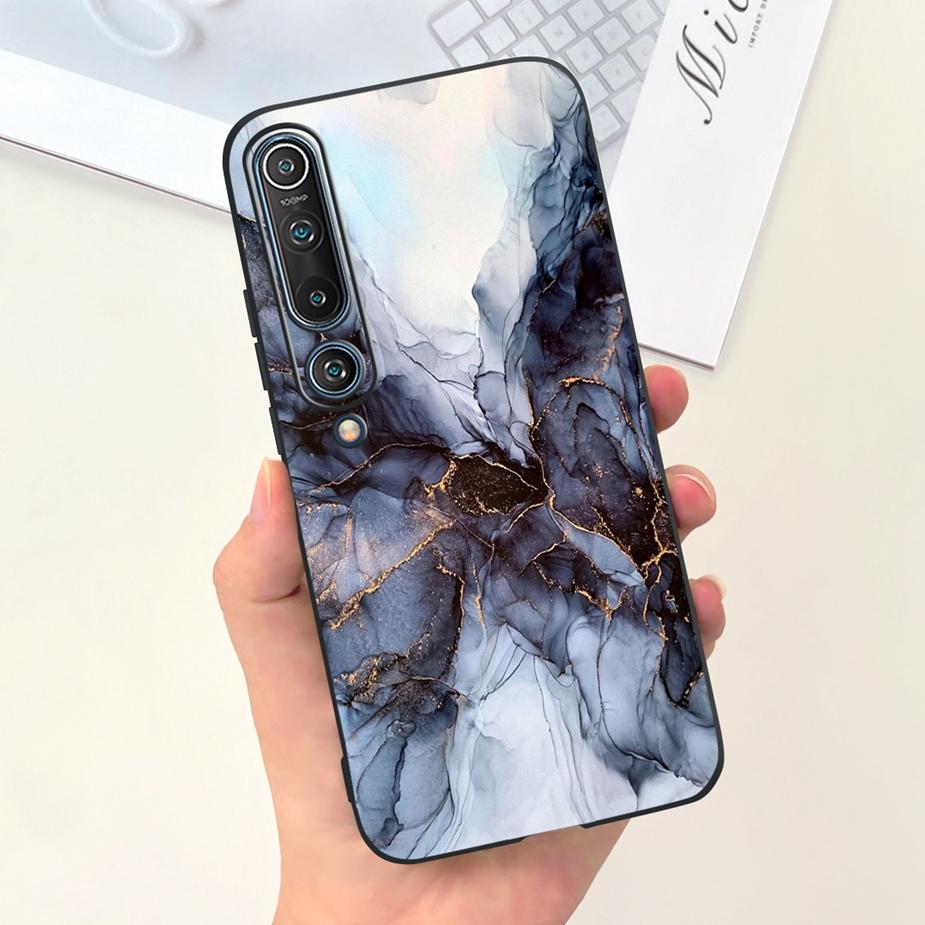 For Xiaomi Mi 10 Pro Case Cute Fashion Painted Cover Soft TPU Shockproof Phone Case For Xiaomi Mi 10 Lite Mi10 Pro 5G Full Coque