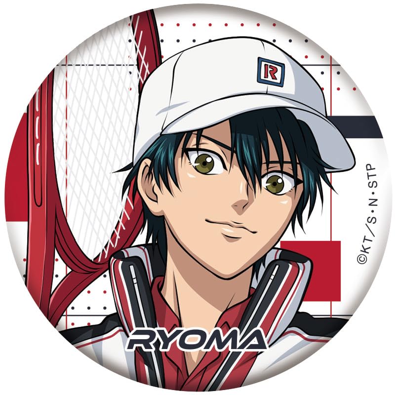 The New Prince of Tennis [Anime Version] Character Badge Collection 9-Piece Box