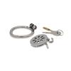 304 Stainless Steel Chastity Lock Penis Cage Male Bondage  Cockring CB Lock BDSM Slave Cuckold Sex Toys Urinary Catheter