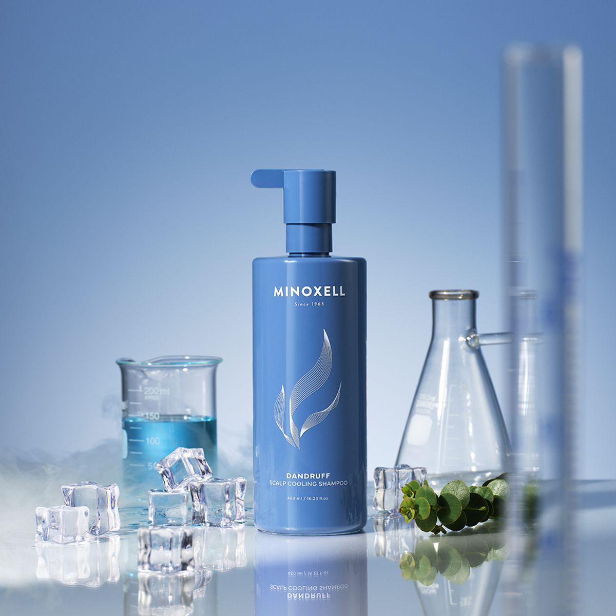 Dandruff Scalp Cooling Shampoo 480ml 3 bottles