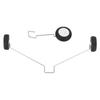 Uxcell Giocattolo Carrello di Atterraggio per Aeroplano RC Aereo RC Fai da Te Sostituzione per Aereo RC 1 Set Ruote, Accessori, Pezzi, Jet,