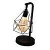Table Lamp Iron LED Night Light Nordic Bedside Decoration Lighting for Bedroom Study Room