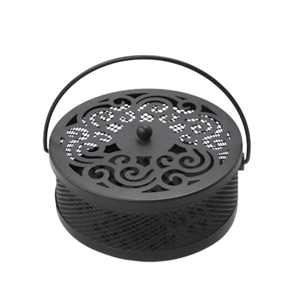 Retro Mosquito Coil Holder Metal Incense Coil Burner Durable Incense Holder  Camping